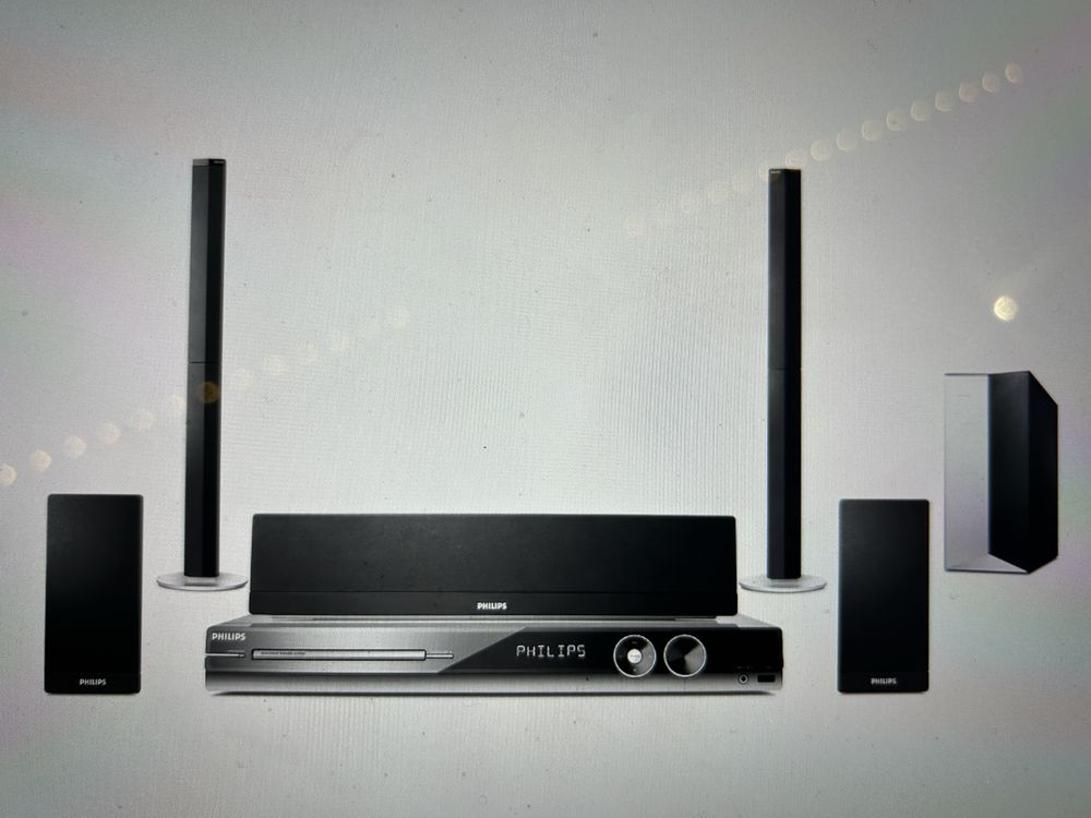 DVD Philips com Sistema de Som