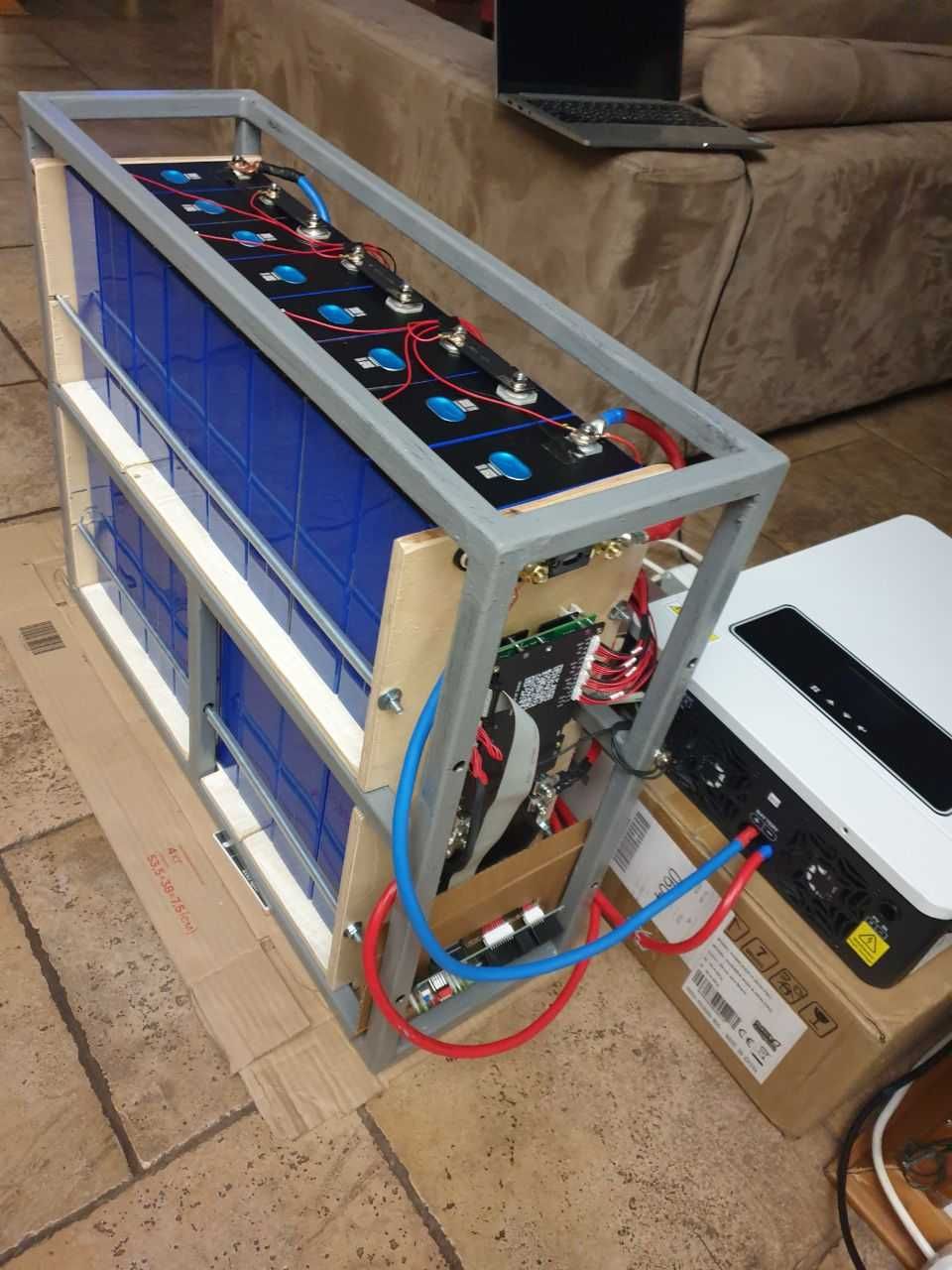 Акамулятори LiFePo4, залізо-фосфатні збірки, ДБЖ 7-15 kWh.