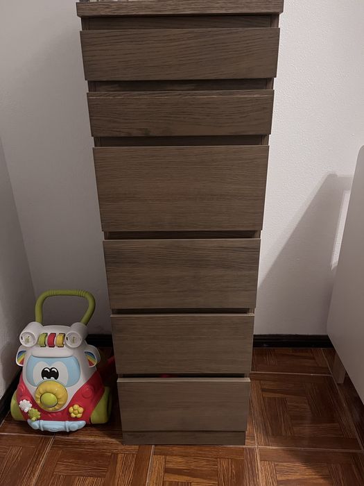 Cómoda MALM 6 gavetas