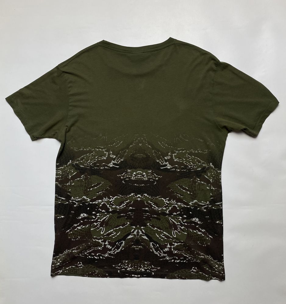 Футболка Marcelo Burlon County Of Milan Lion Camo Graphic Print