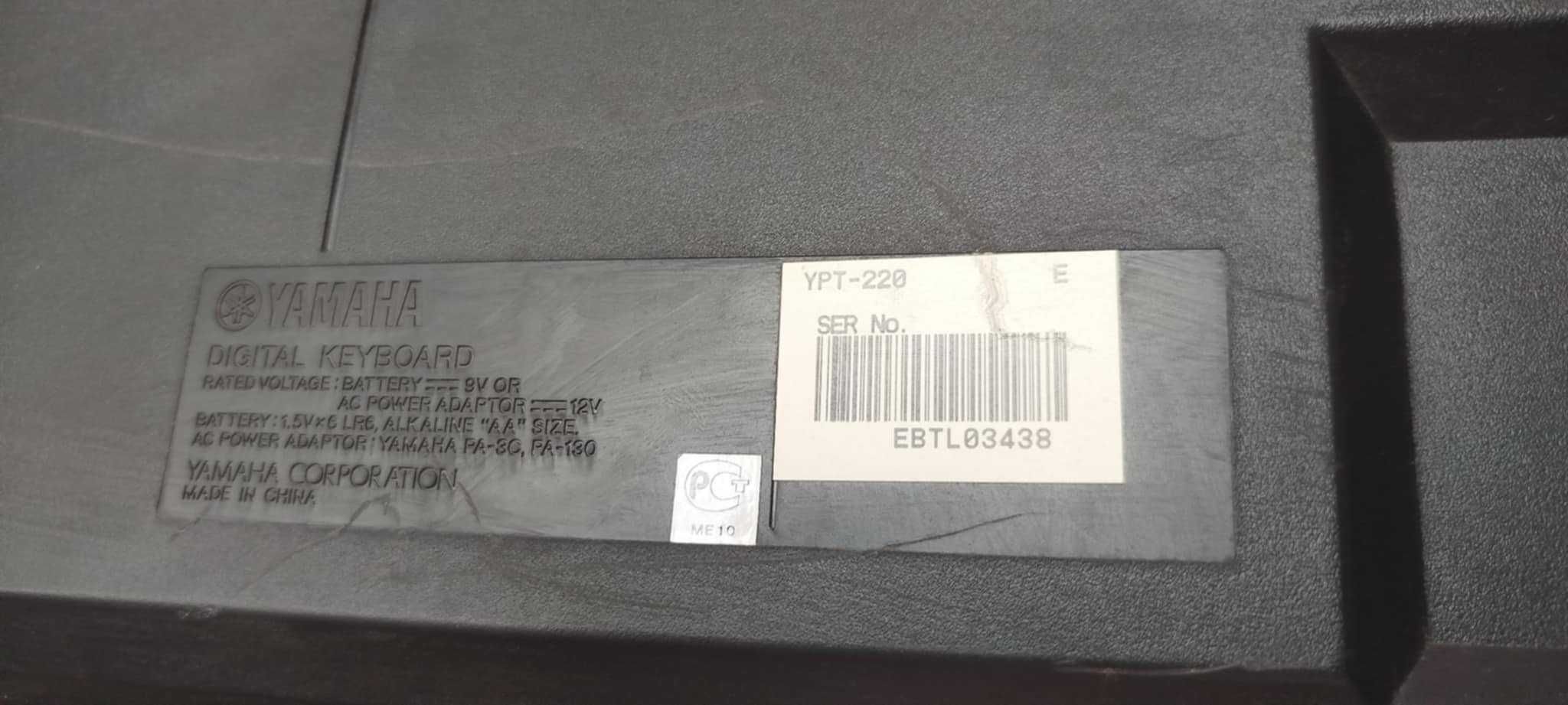Sprzedam Keyboard Yamaha YPT-220