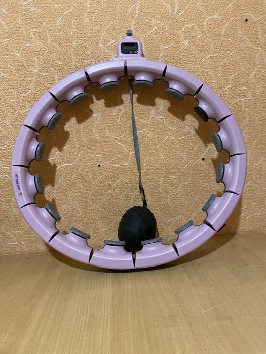 Обруч для похудения с вращающимся грузом, фитнес обруч (умный хулахуп)