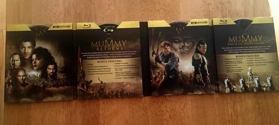 Mumia The Mummy trylogia 4K+Blu Ray wer.POLSKA