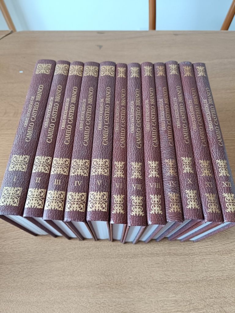 Coleção 12 volumes Camilo Castelo Branco
