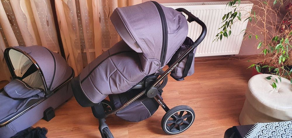 Wózek 2w1 Muuvo quick 3.0 , gondola + spacerówka + torba + dodatki