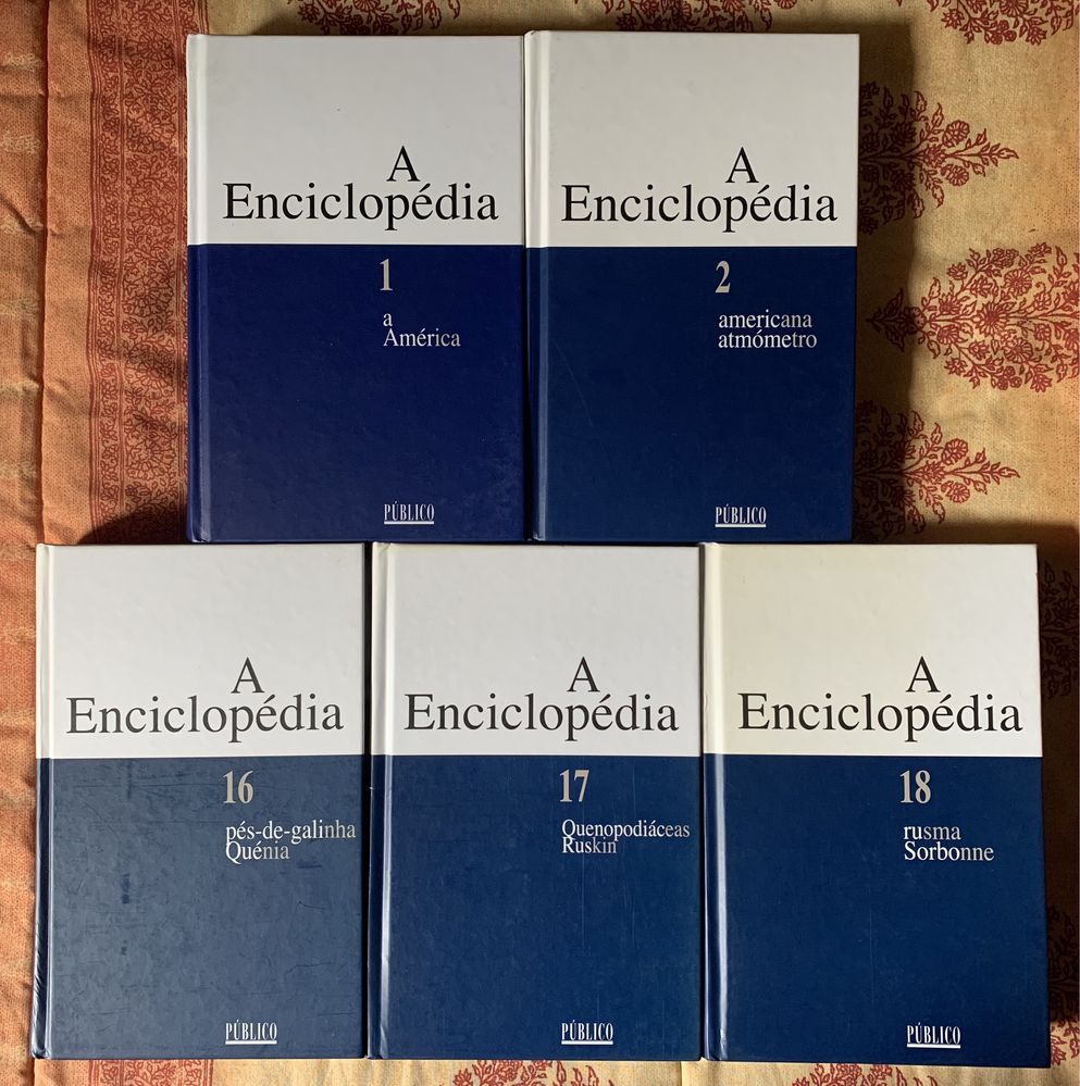 A Enciclopédia (volumes 1 + 2 + 16 + 17 + 18)