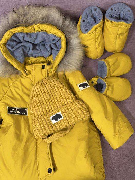 Комбінезон зимовий комбез зима зимовий комбінезон  80-86