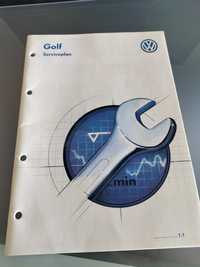 Livro de revisões virgem para Volkswagen Golf