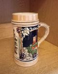 Kufel ceramiczny zdobiony kolekcjonerski - Niemcy