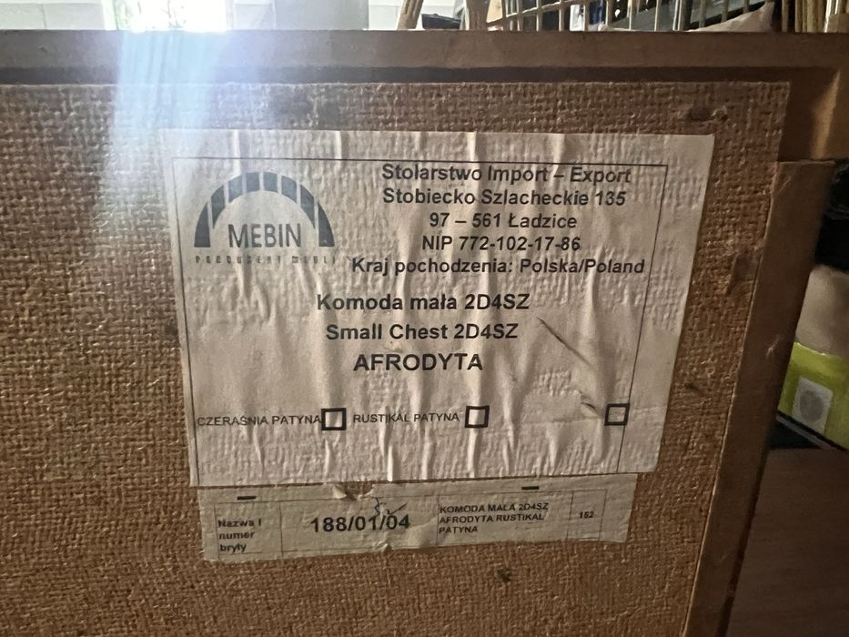 Meble Mebin Afrodyta zestaw - zaproponuj cene