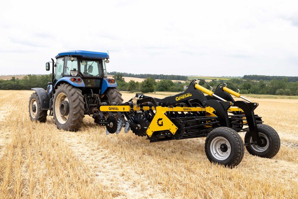 GENERAL | Лущильник Причіпний 3,2 м | Легка Дискова Борона