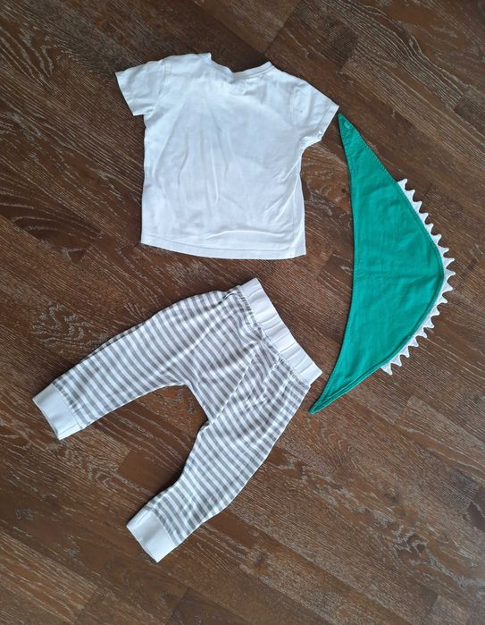 Komplet na lato zestaw bluzka spodnie sliniak