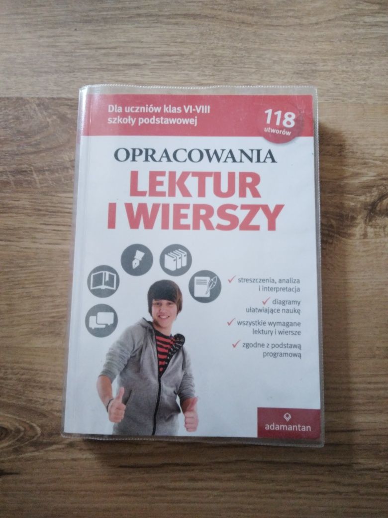 Opracowania lektur i wierszy kl. VI- VIII