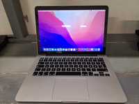 Apple Macbook pro 13 Retina 8GB RAM 256GB RAM i5