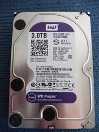 Disco Rigido 3TB 3.5 Western Digital Purple SATA III 64MB - WD30PURX