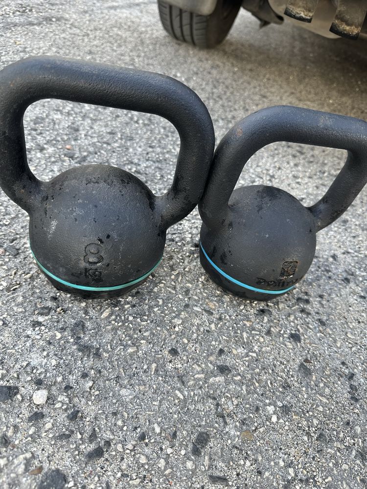 2 kettlebell 8 kg Crosstraining