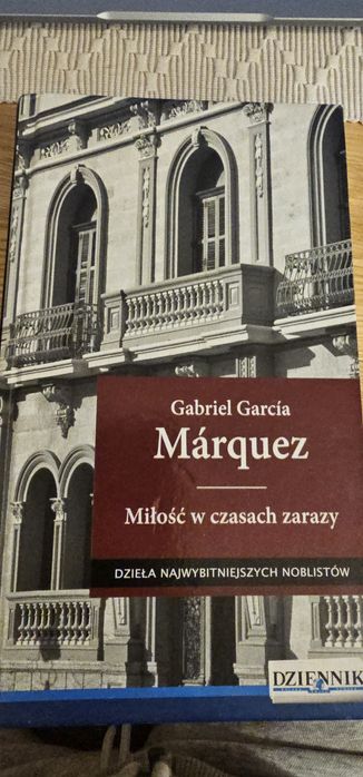Miłość w czasach zarazy Gabriel Garcia powieść