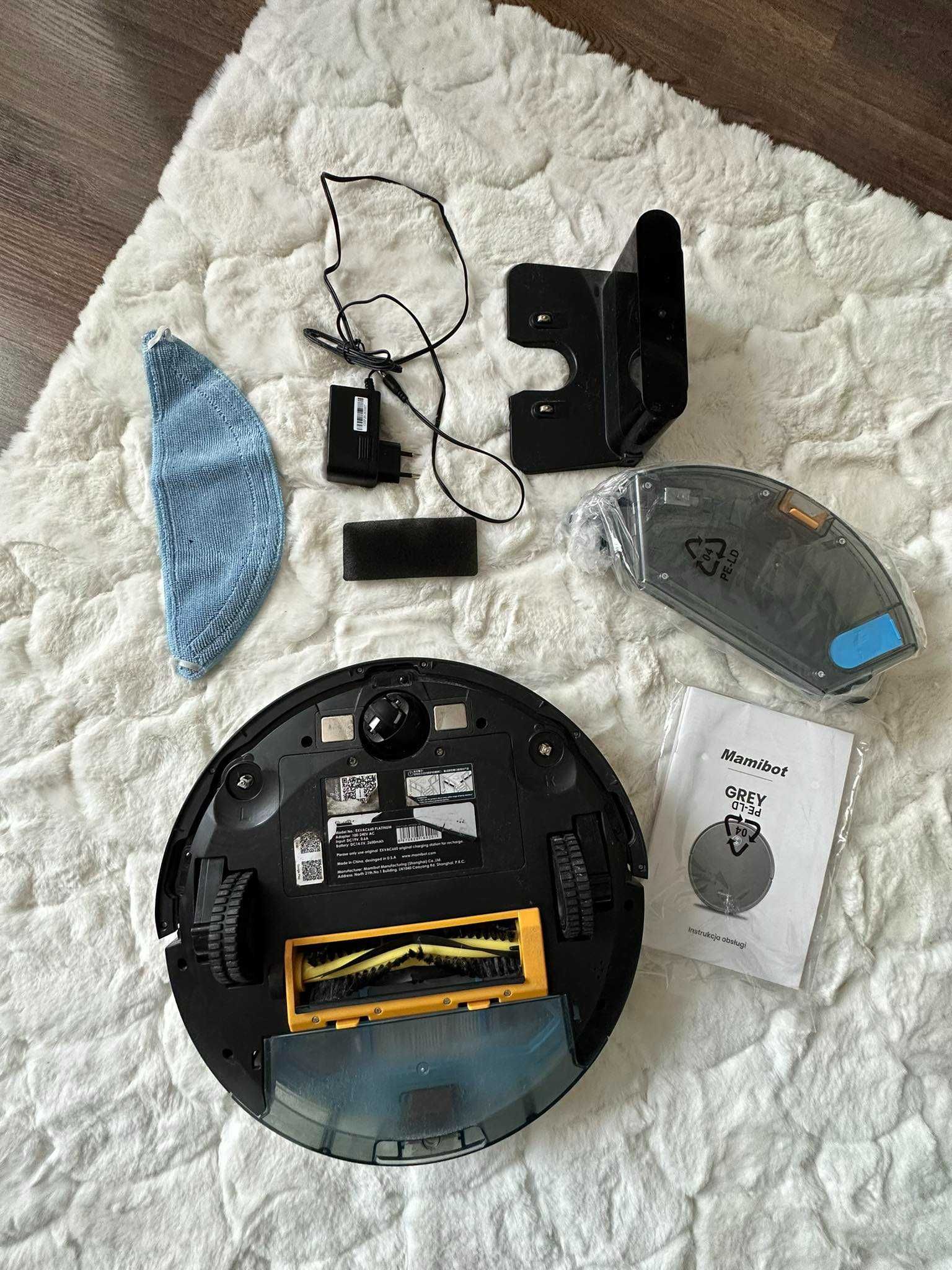 MAMIBOT ExVac660 platinum Robot sprzątający 2w1 odkurzacz + mop