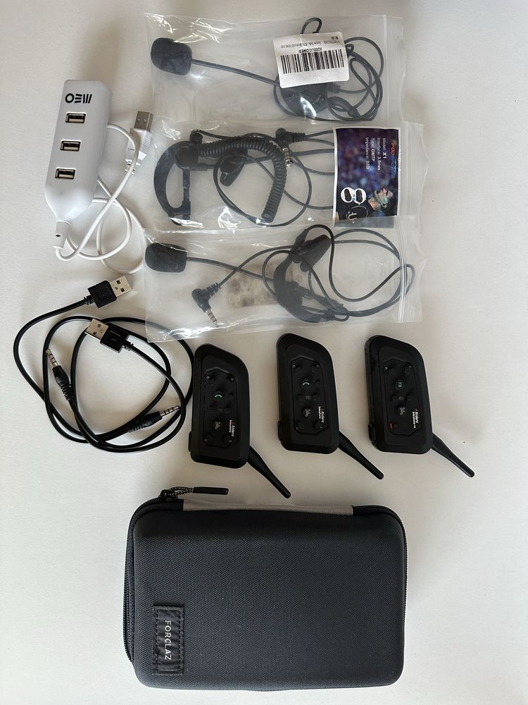 Vendo conjunto de comunicação para àrbitros