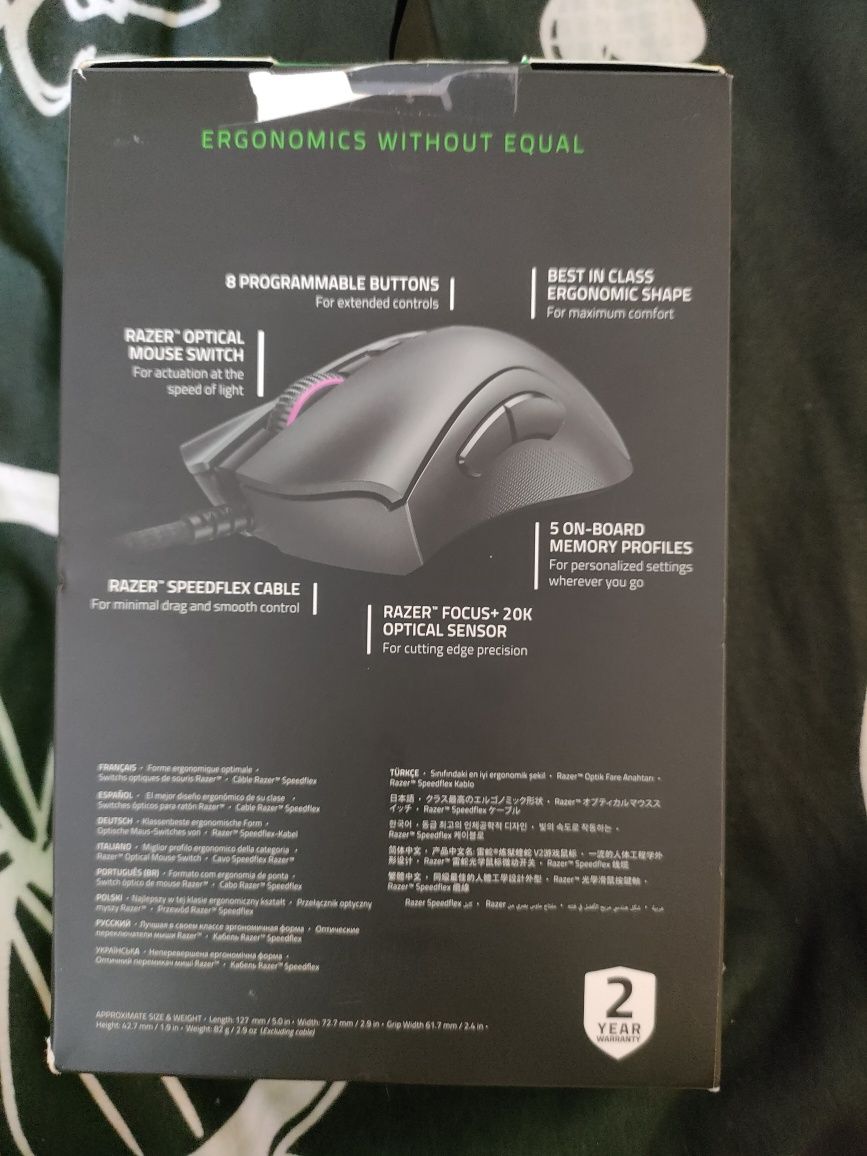 Myszka Razer deathadder v2