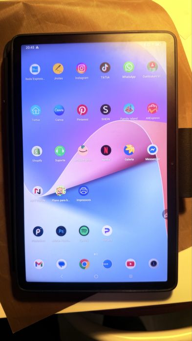 Tablet TCL com caneta