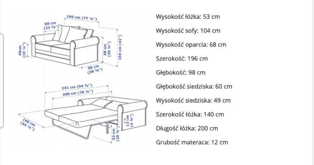 Sofa Ikea Gronlid