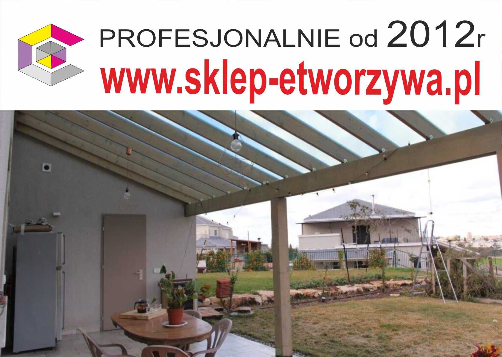 Poliwęglan Komorowy Szczecin Taras Pergola 4, 6, 8, 10, 16, 20, 32mm