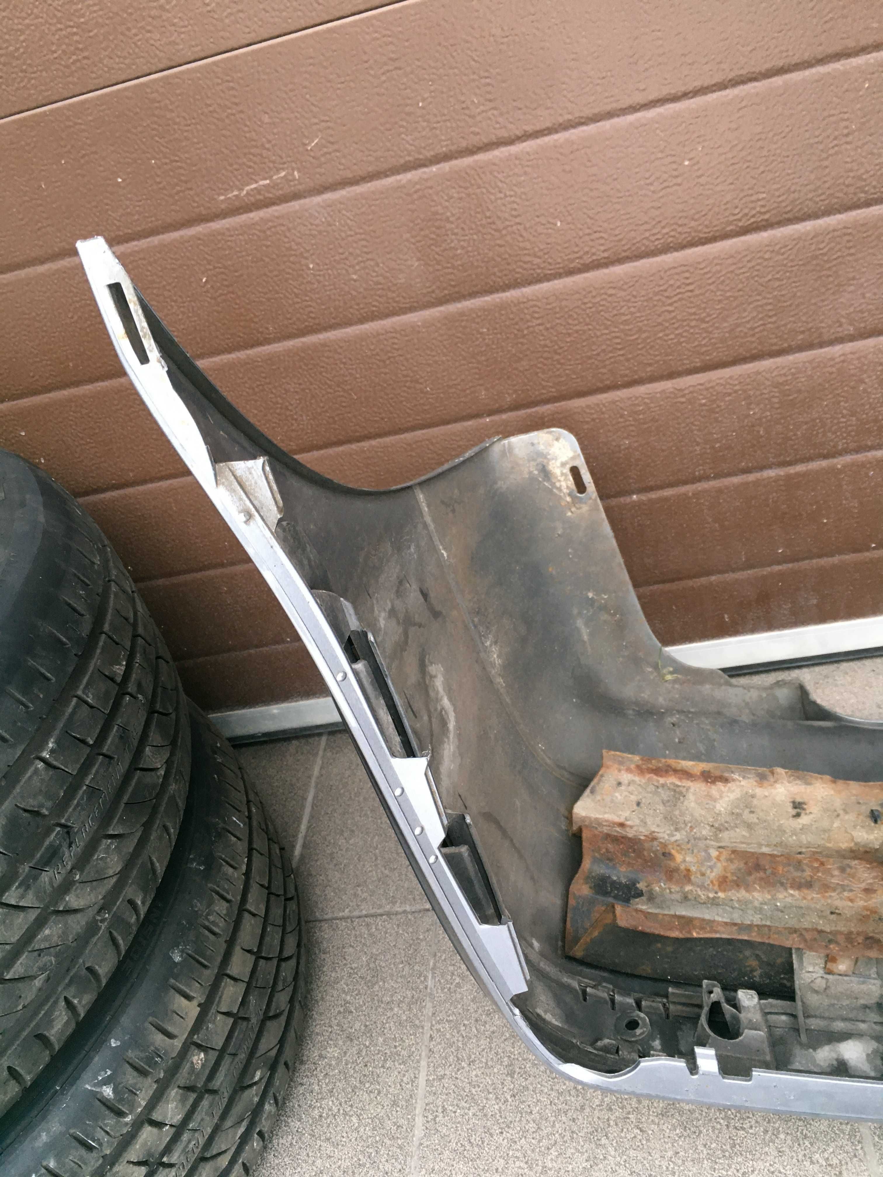 Bmw 3 e46 compakt compact zderzak tył SILBERGRAU A08/7