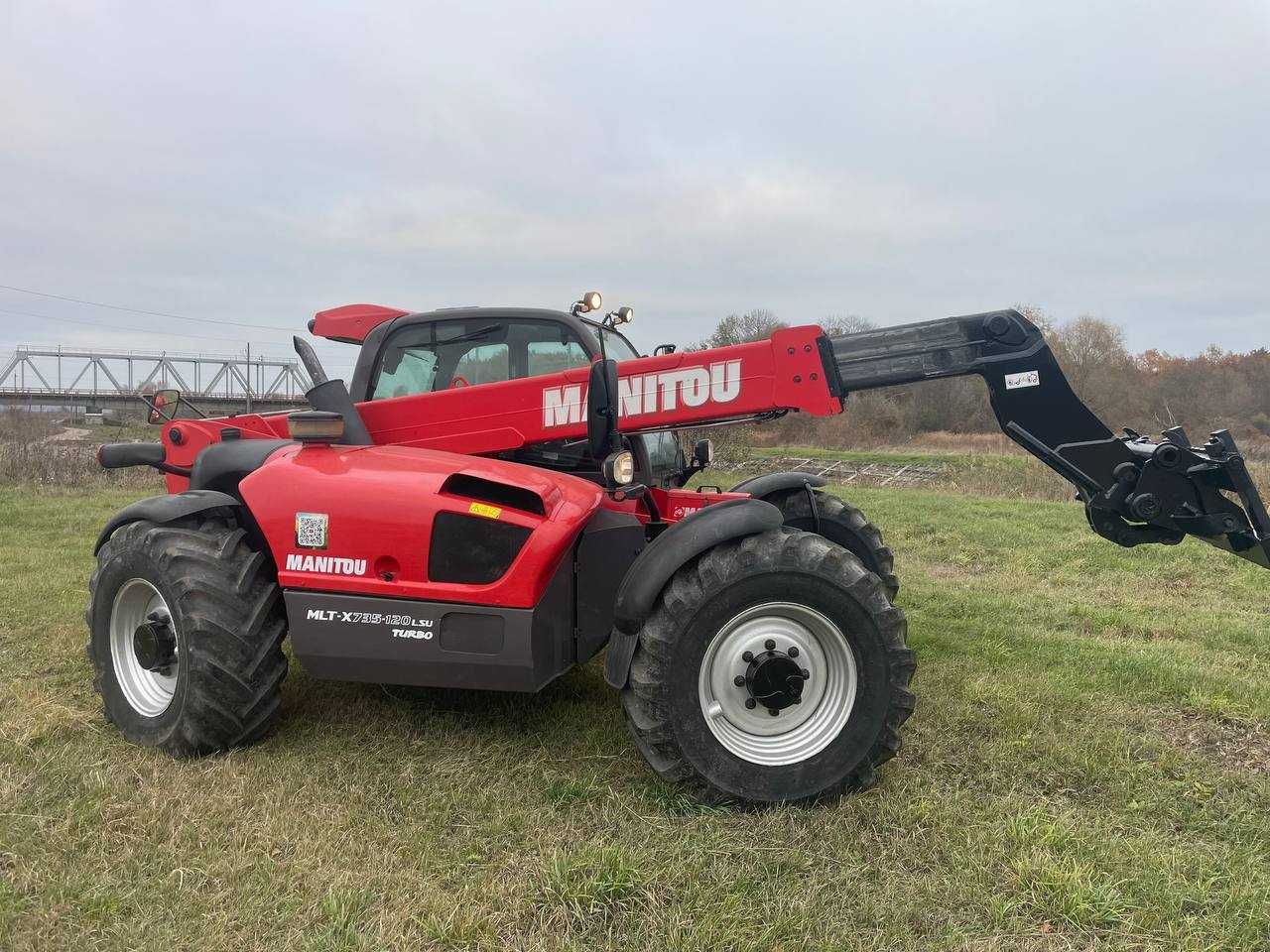 Телескопічний навантажувач Manitou MLT-X735-120