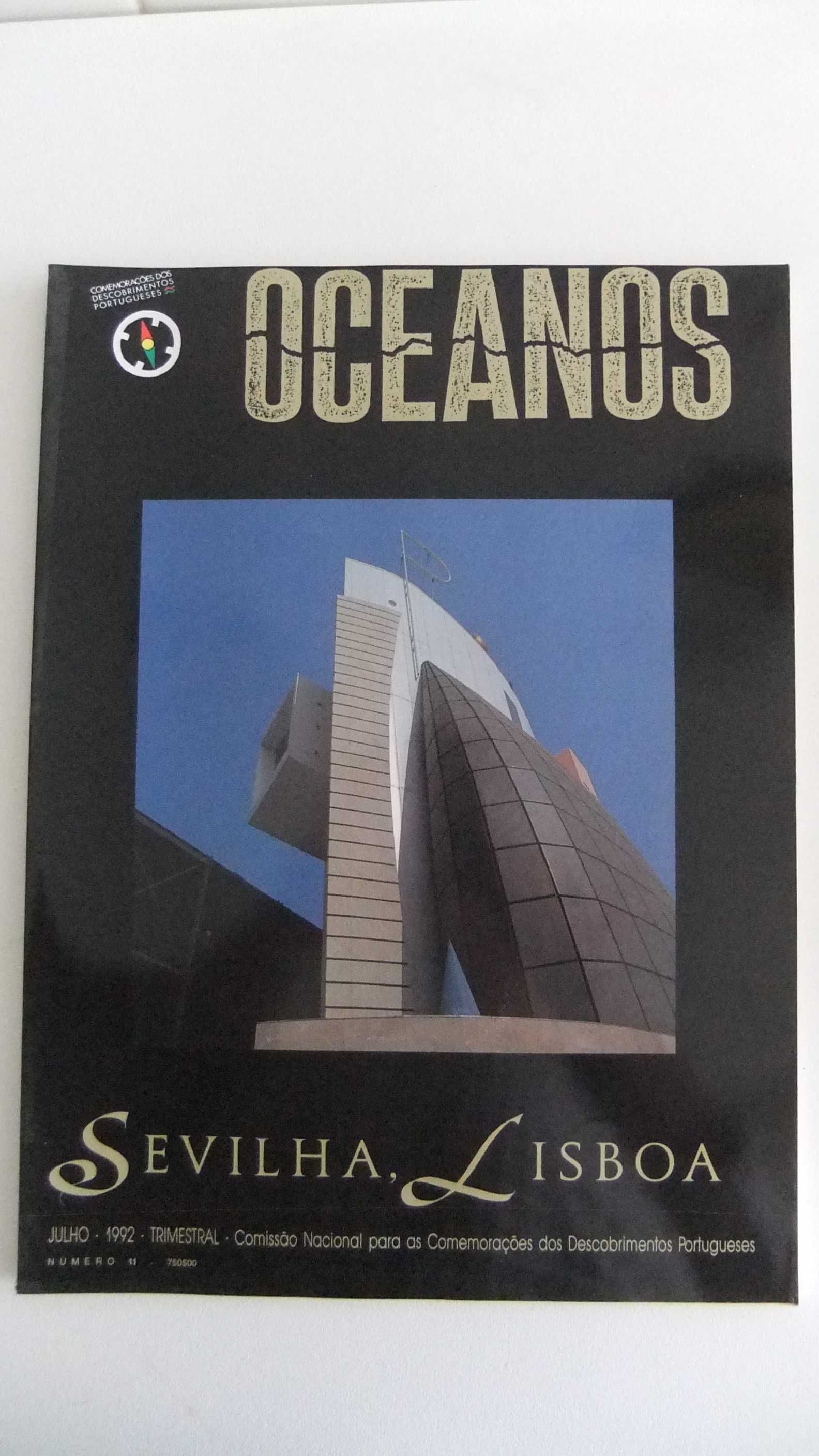 14 Revistas OCEANOS (nº 2 a 15) - Em estado NOVAS  (lote nº 2 a nº 8)