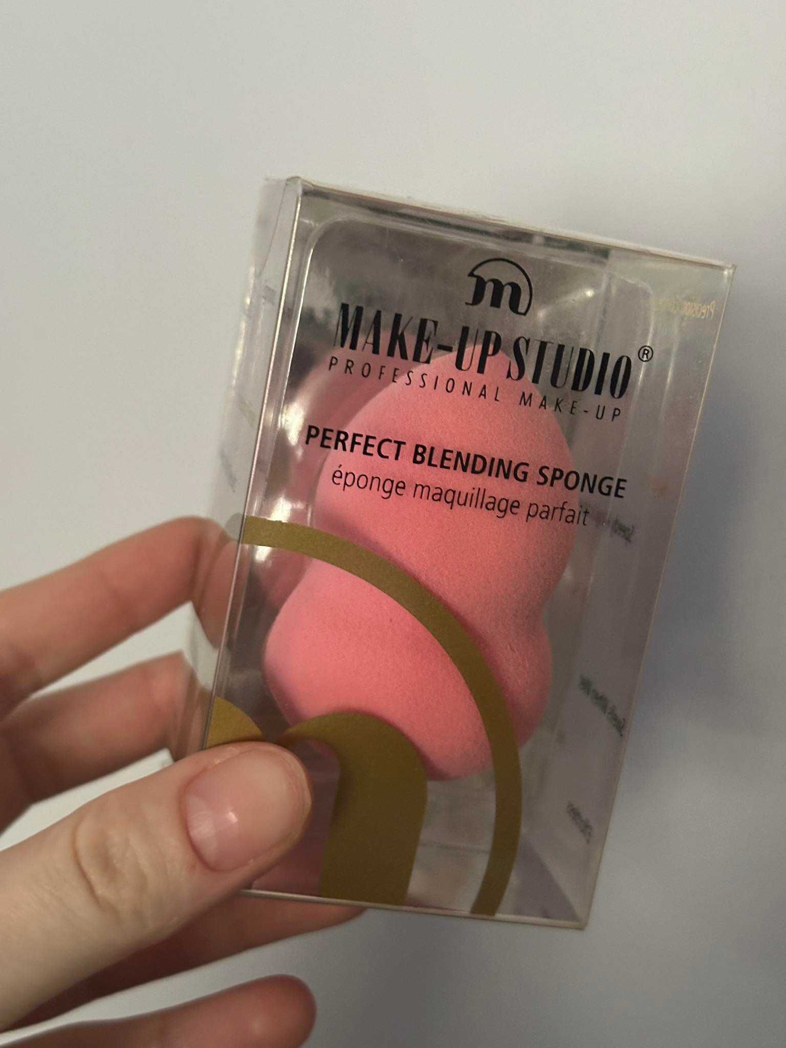 Gąbeczka do makijażu make-up studio nowa różowa