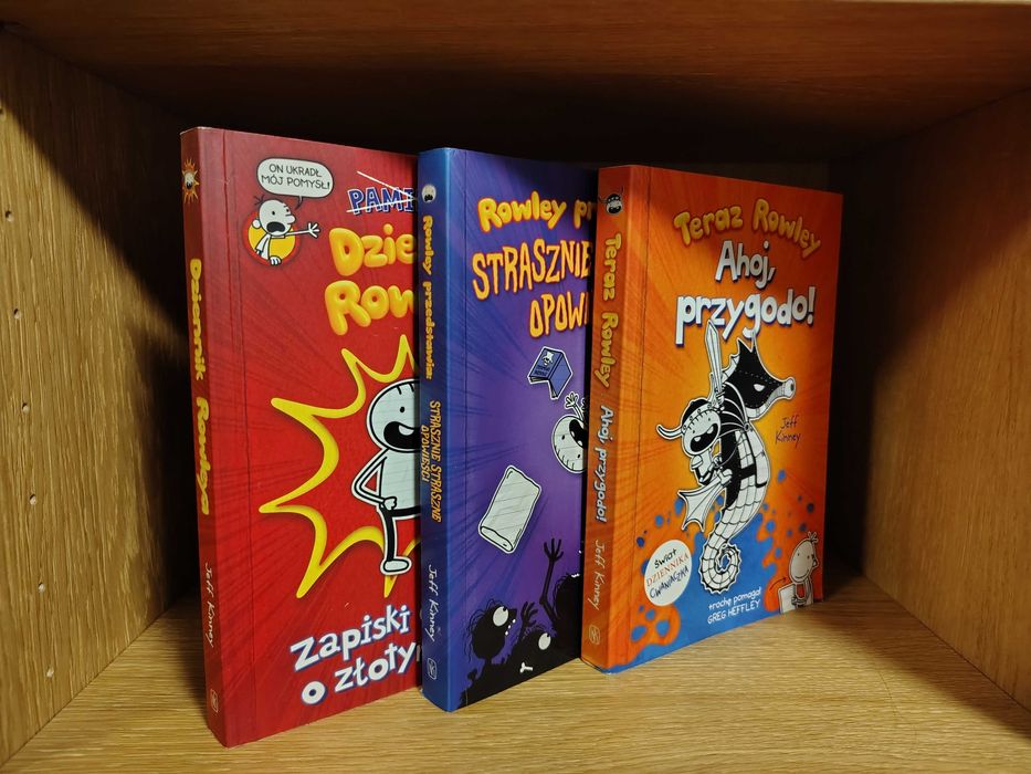 TANIO Dziennik Rowleya; Strasznie Straszne Opowieści; Ahoj, Przygodo!