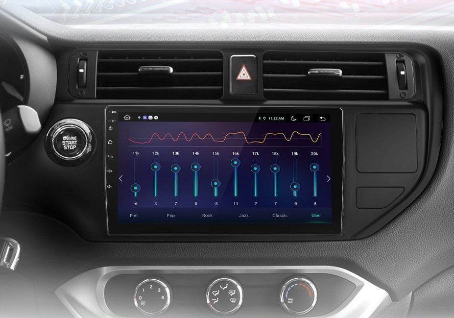 Radio Nawigacja KIA RIO 2011 - 2015 Android Auto Carplay 8GB 256GB
