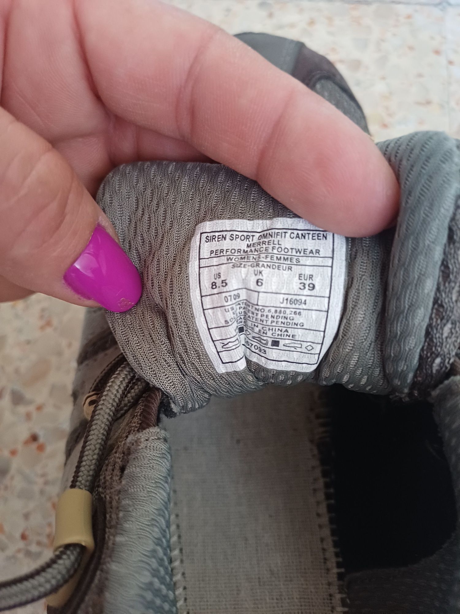 Ténis Merrell 39