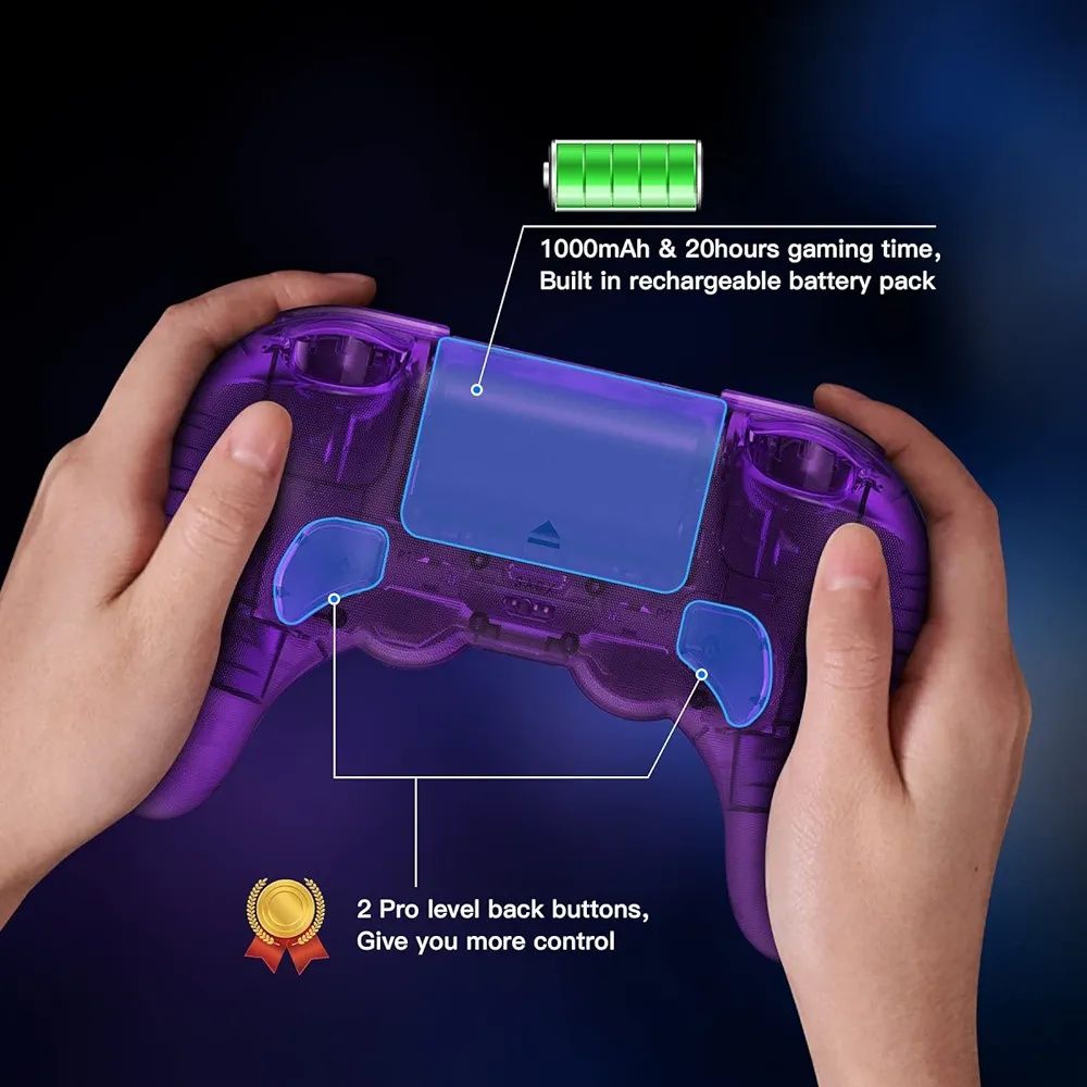 Kontroler Bluetooth 8Bitdo Pro 2 - do komputera Switch z systemem Wind
