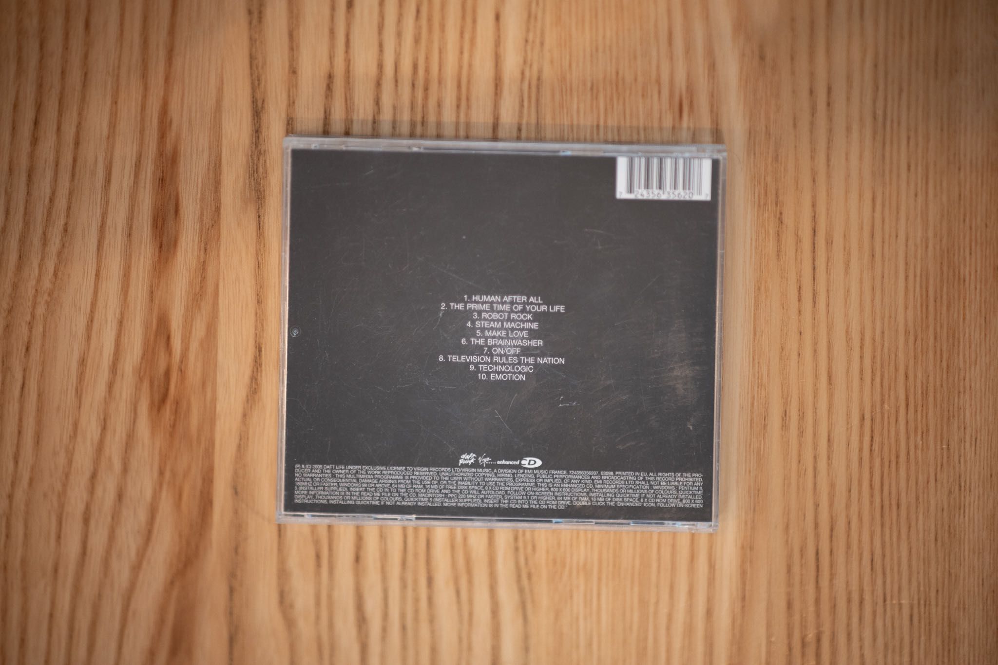 Daft Punk - Human After All (2005) - CD