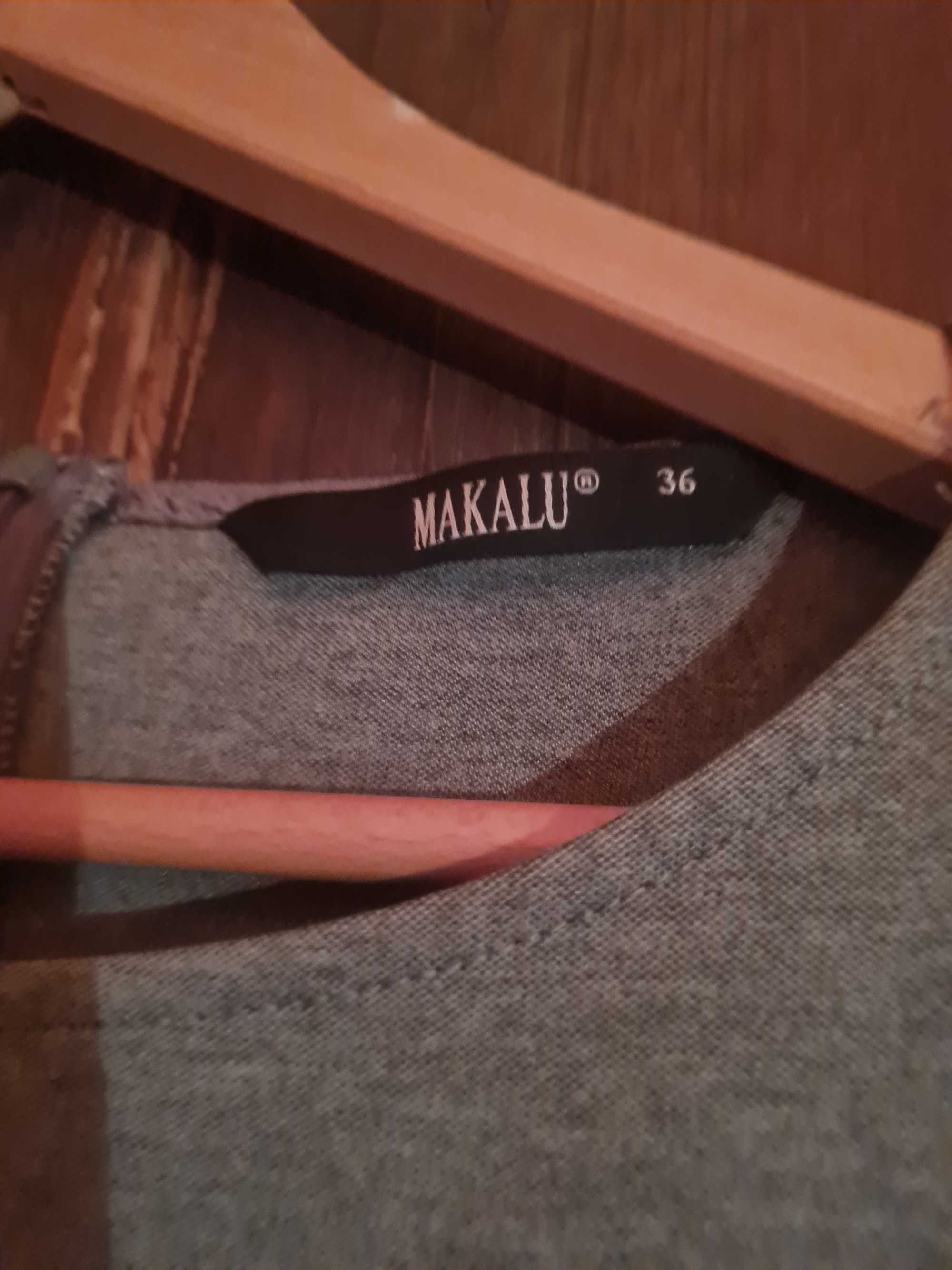 Szara sukienka Makalu