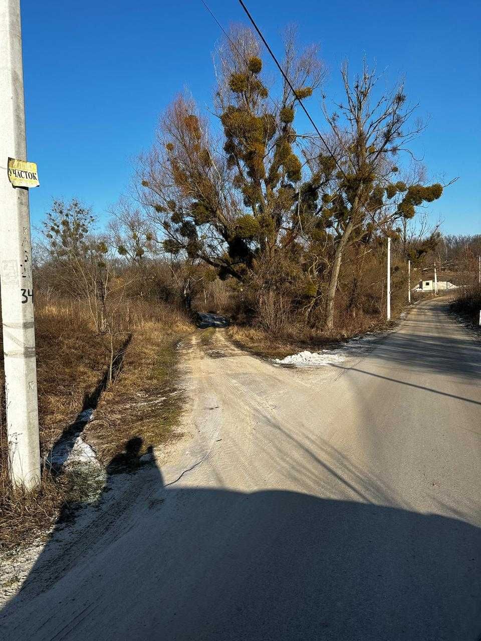 Земельна ділянка 12,5 соток в с. Лісники з видом на поле для гольфу