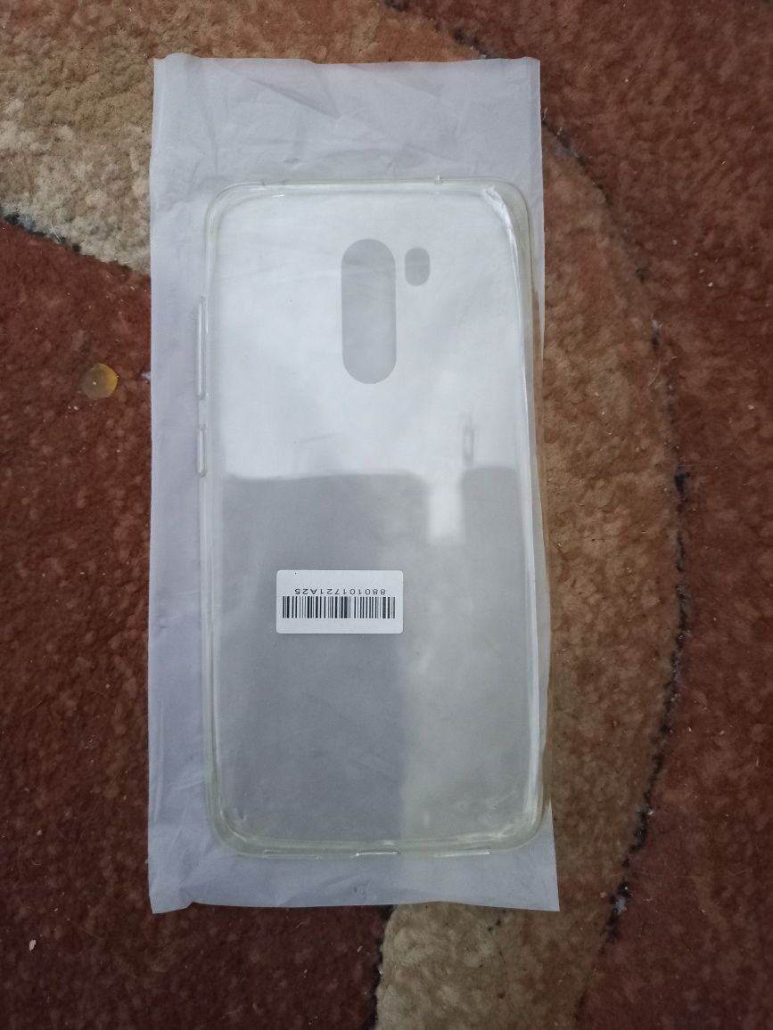 Pocophone f1 cover przezroczysty