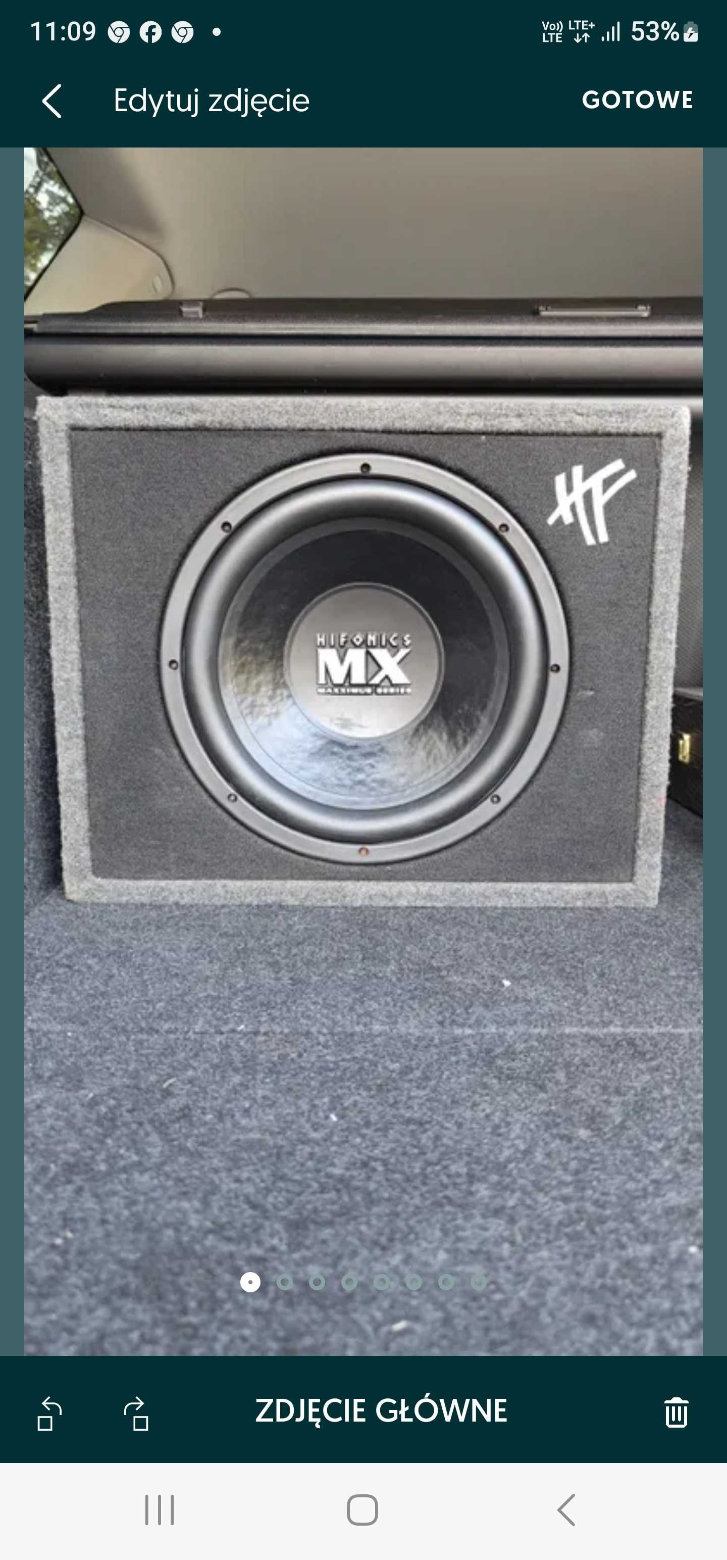 Tuba basowa Hifonics MX12 refleks