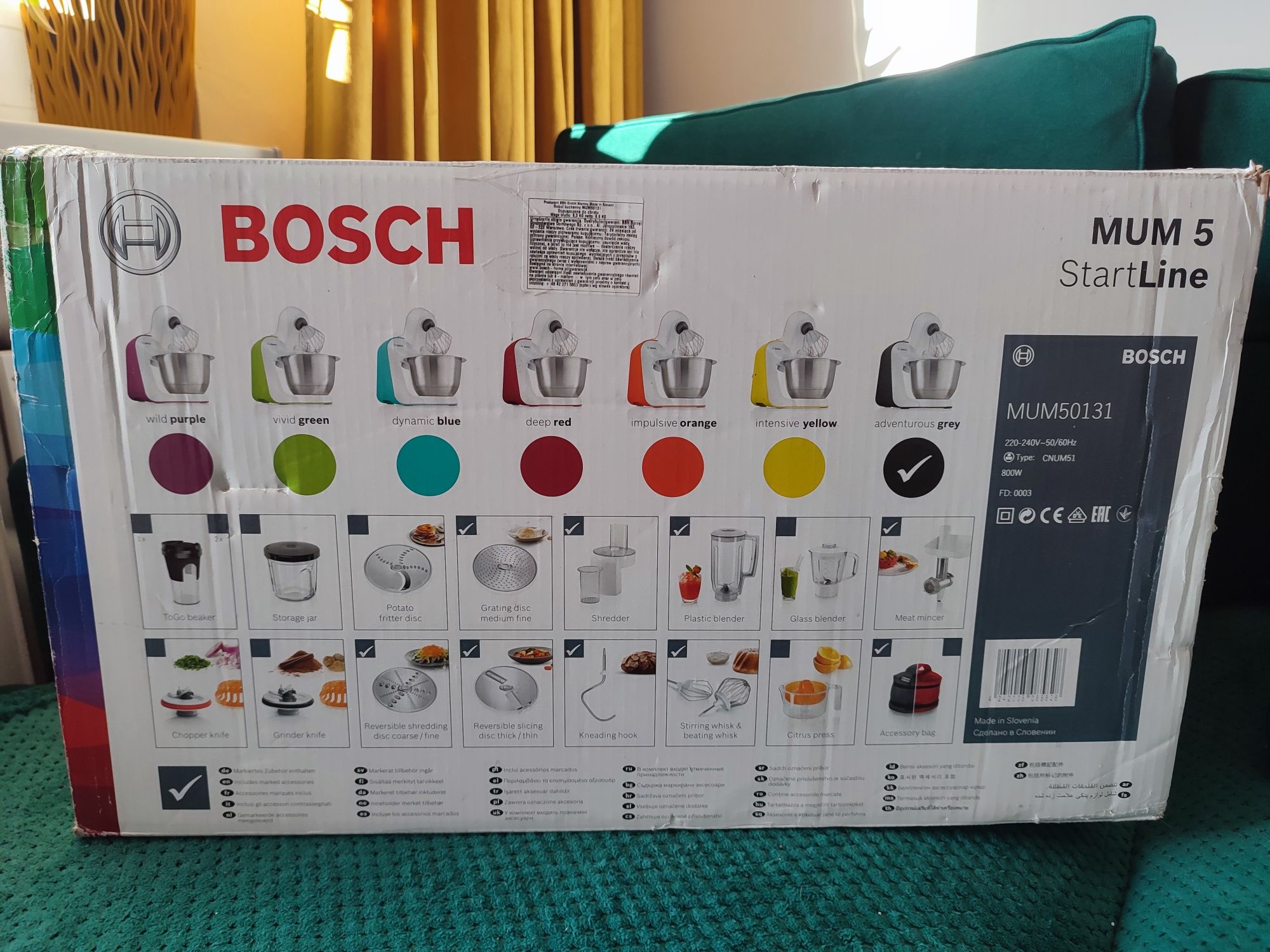 Robot kuchenny planetarny Bosch Mum 5 MUM50131 kuchnia mega