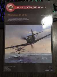 Збірна паперова модель Bf-109T1,Model Hobby, бумажная картонная модель