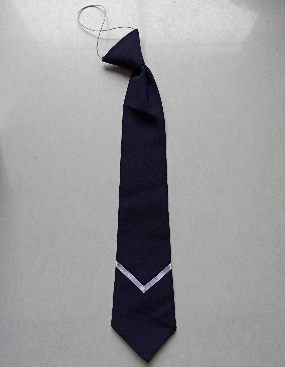 krawat marynarski na gumce