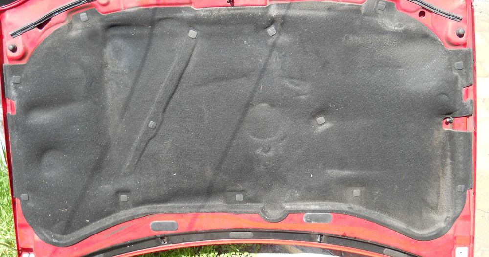 wygłuszenie izolacja podbitka  maski VW GOLF IV Bora + gratis