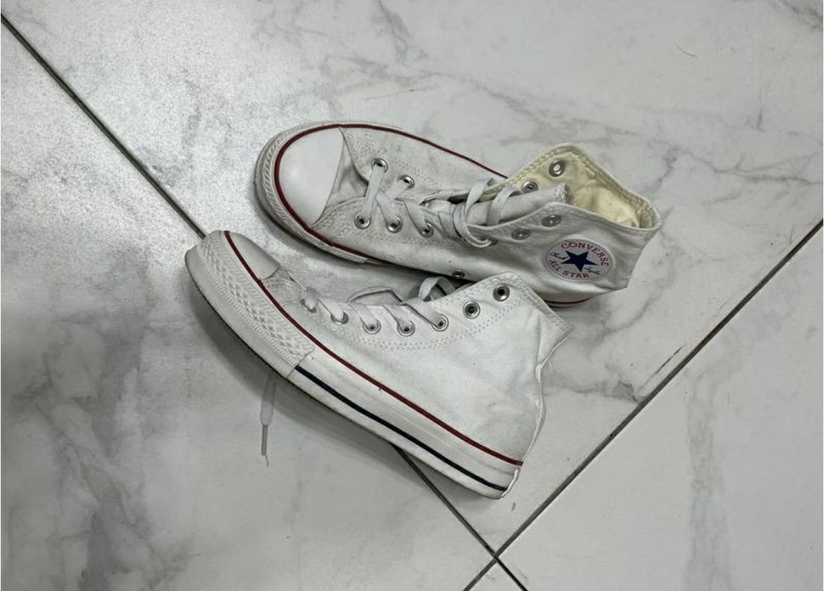Converse chuck taylor all star hi optical white