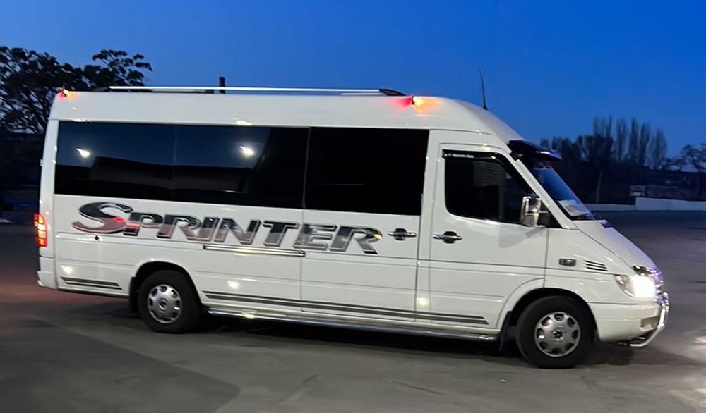 Sprinter наклейка хром метал дзеркальна