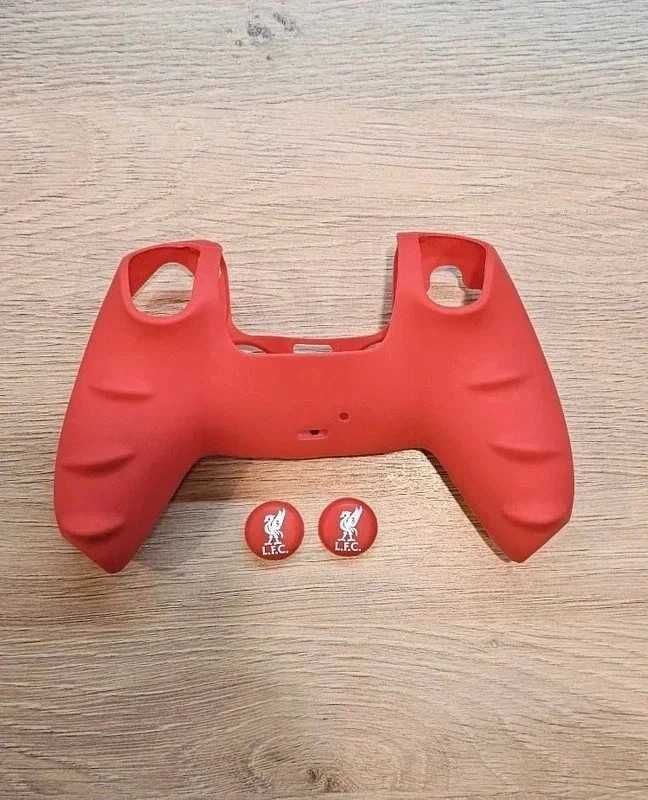 Silikonowe etui antypoślizgowe pad kontroler Playstation Liverpool FC