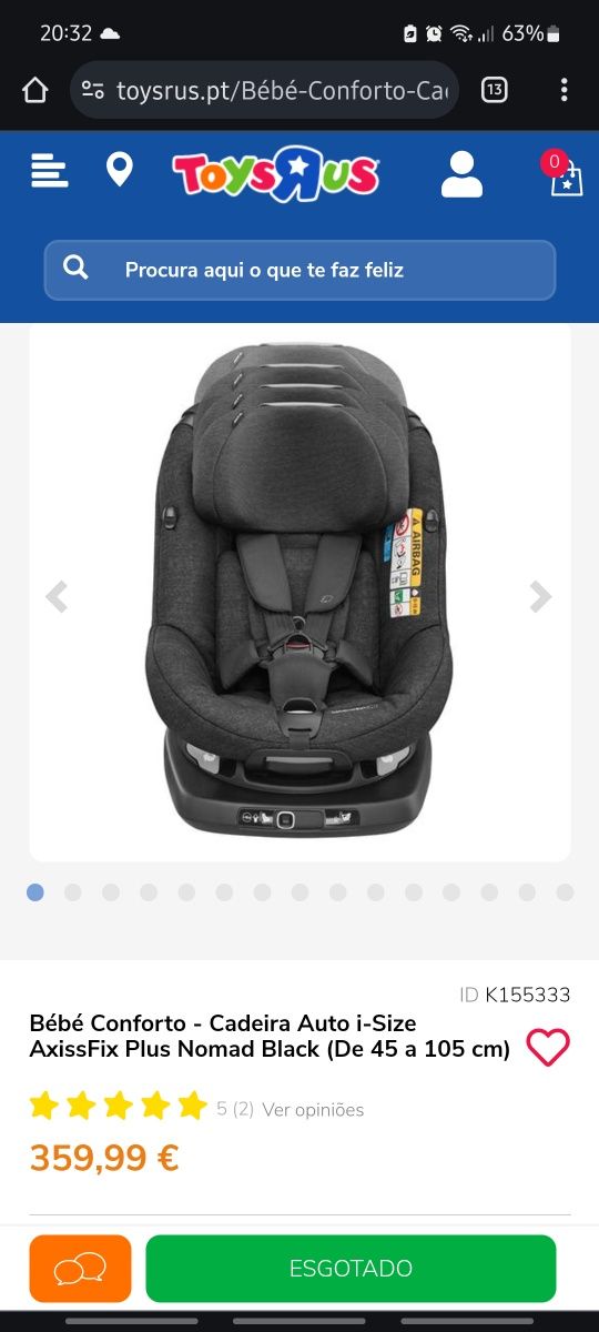 Cadeira Auto Bebe Confort