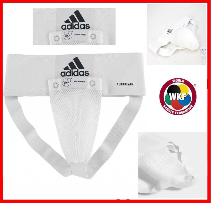 Захист паху черепашка adidas для карате бандаж