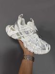 Кросівки Balenciaga 3XL Extreme Lace White Silver / кроси Баленсіага